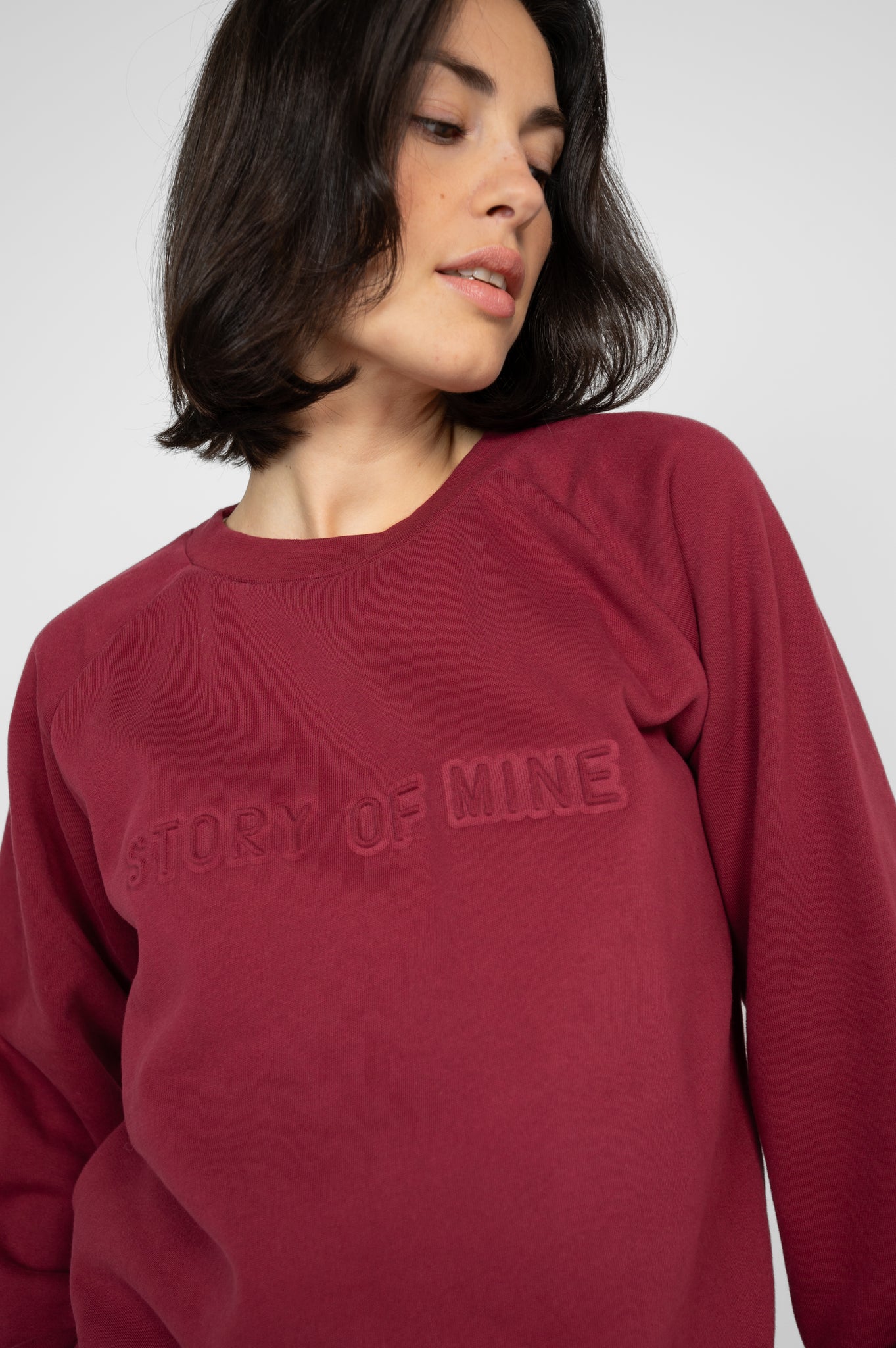 Sweatshirt bordeaux