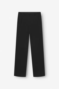 Wide Pants aus Jersey schwarz